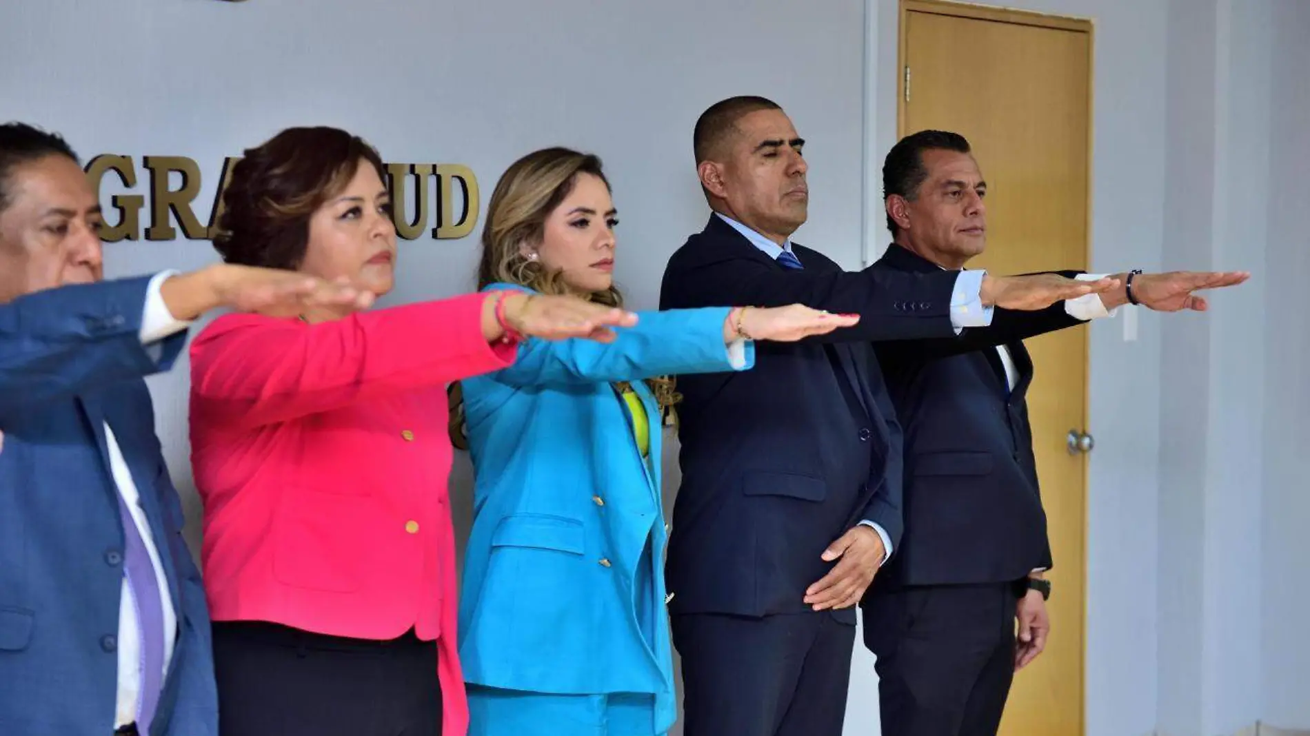 toma de protesta, directivos de FGE